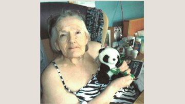 New Resident panda at Netherton care home